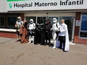 Vuelve el Imperio Stars Wars al Materno-Infantil 1
