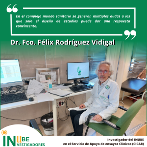 Investigadores INUBE. Entrevista al Dr. Francisco Félix Rodríguez Vidigal 0